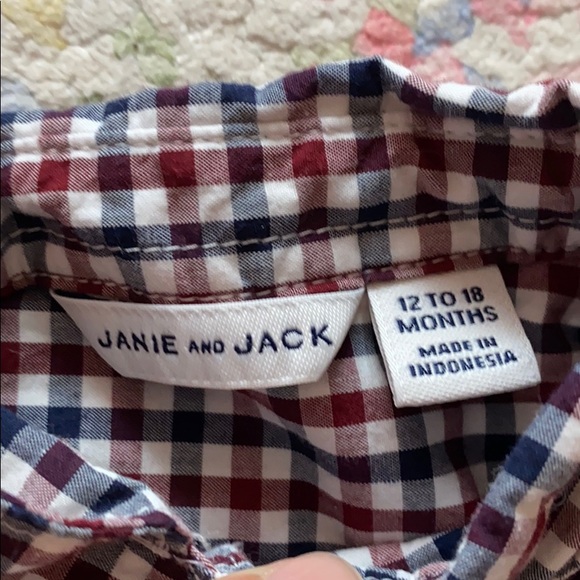 🧸Janie and Jack Baby Boy long sleeve bodysuit - Picture 3 of 6